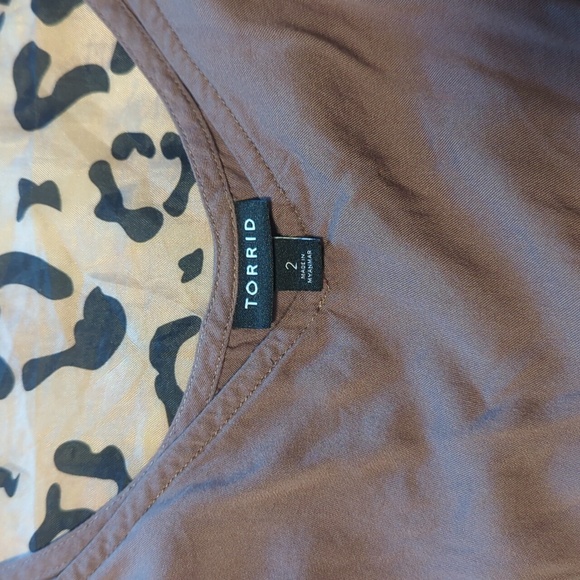 Torrid Size 2 mauve tank top - Picture 4 of 7